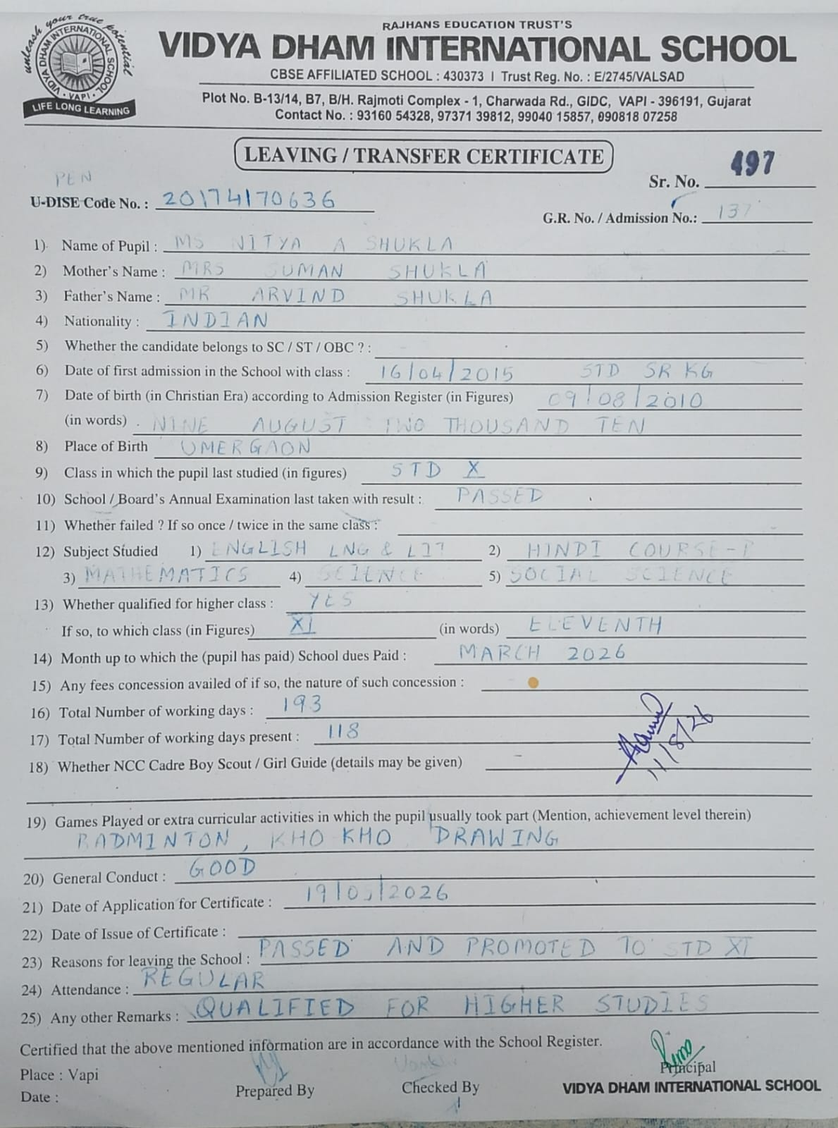Nitya Shukla